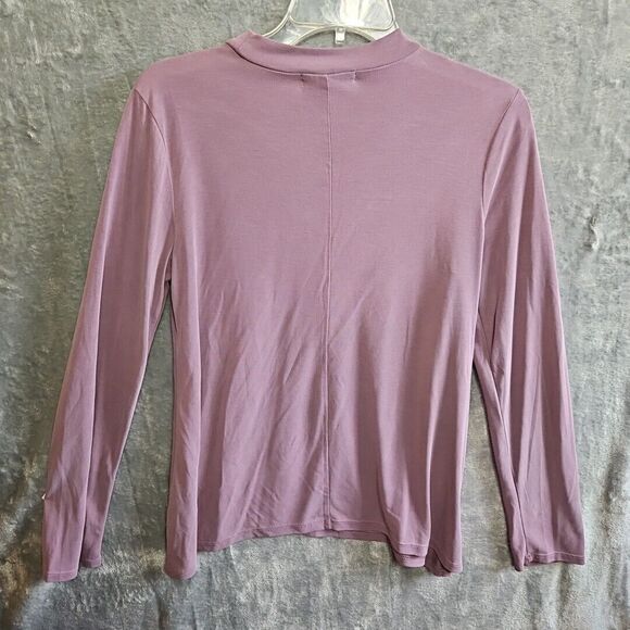 Active USA Women's Med Long Sleeve top mauve pink - Picture 4 of 8